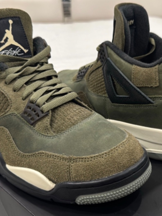 Size 11 - Air Jordan 4 SE Retro Low Craft - Olive - Comes With Replacement Box